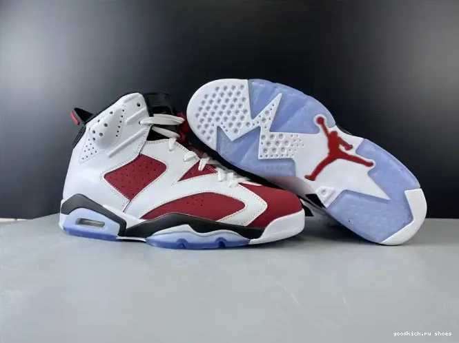 Cheap AIR 'CARMINE' RETRO 2014 384664-160 JORDAN 6 0527